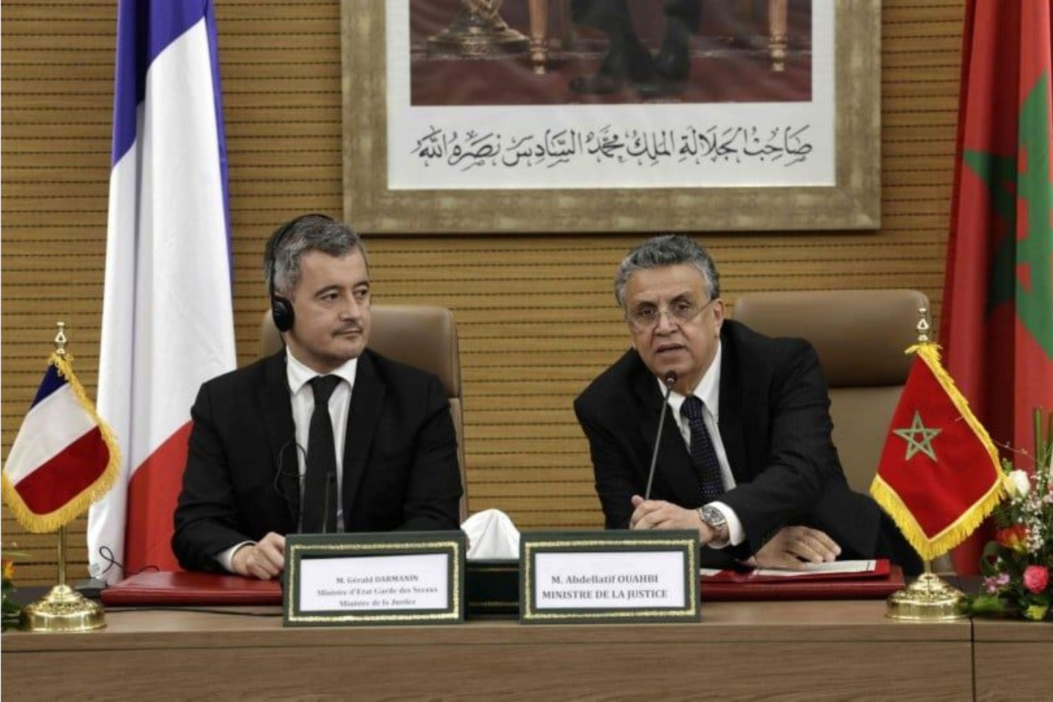 Maroc-France : G. Darmanin au Maroc. Terrorisme et crise organisé au menu des entretiens avec A. Ouahbi