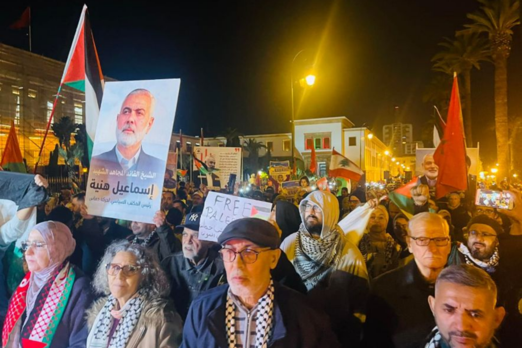 Solidarité avec la Palestine : Les Marocains ont marché à Rabat et ailleurs. Et dénoncé barbarie et normalisation avec l’entité sioniste