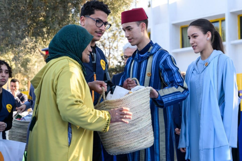 Ramadan-Solidarité : My El Hassan et Lalla Khadija sous les projecteurs. Aide alimentaire au profit de 5 millions de nécessiteux