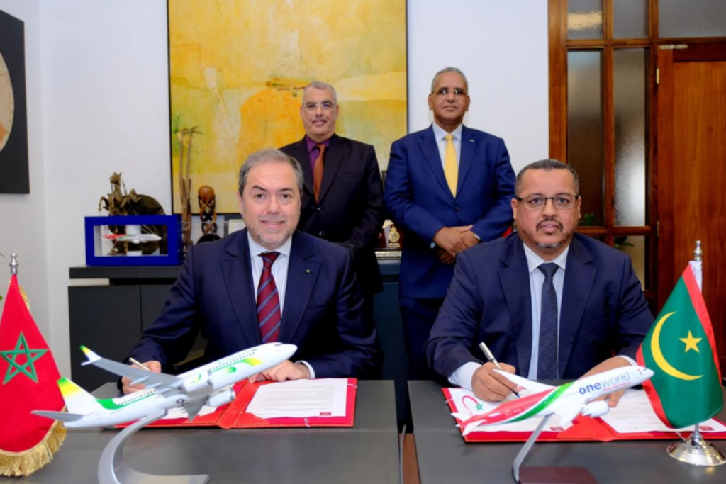 Connexion aérienne : Royal Air Maroc et Mauritania Airlines concluent un partenariat stratégique. Au service de l’Afrique...