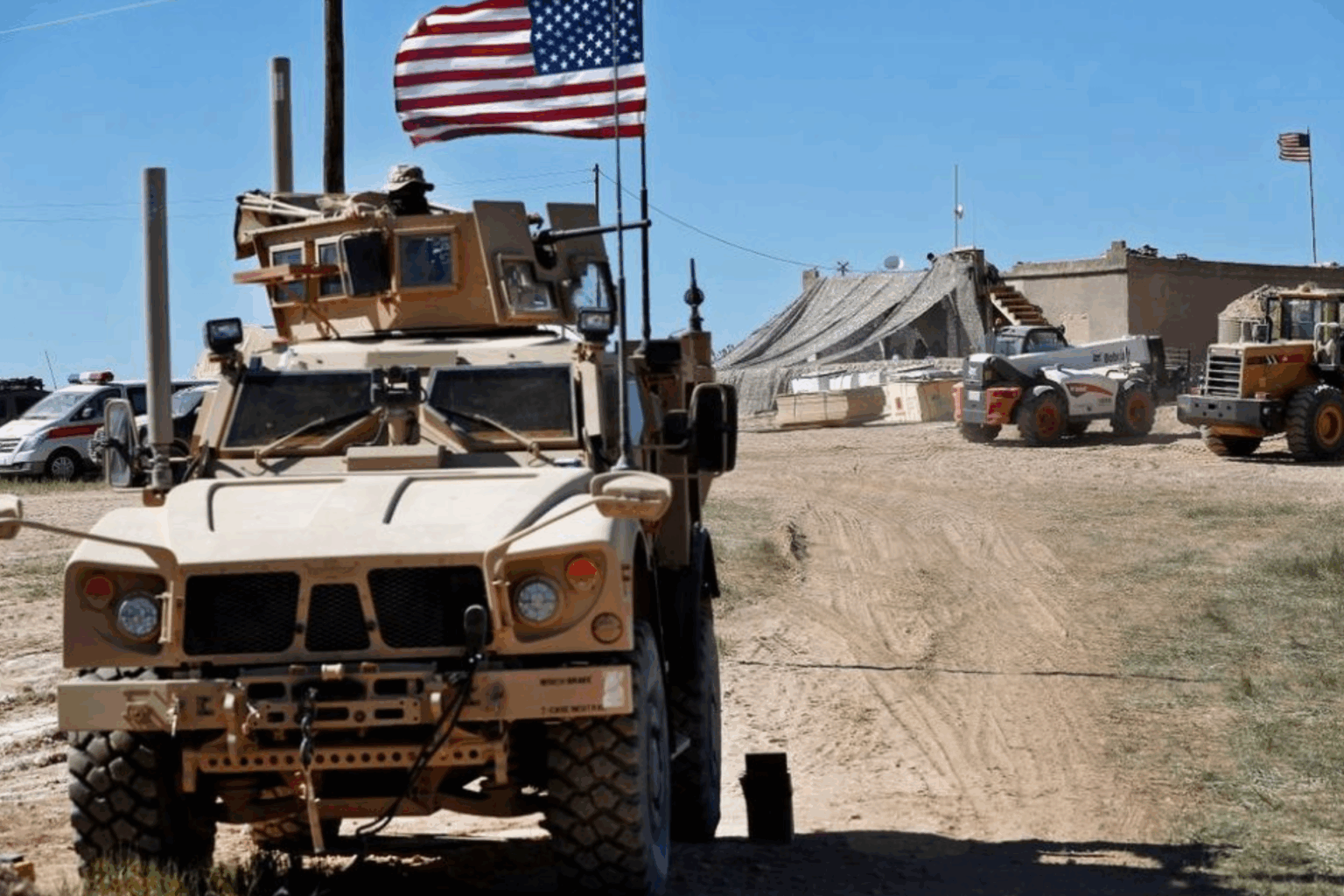 Alors que l’US Army entend réduire la voilure en Syrie : Une nouvelle base US est en cours d’édification près d’Alep. Un redéploiement avec l’appui des FDS