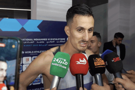 Athlétisme : MIM6 de Rabat, aux 3000 m steeple, S. El Bekkali performe