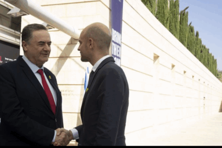 Les Israéliens contre l’Etat de Palestine : I. Katz le confirme depuis la Cisjordanie. Tout en remontant les bretelles à E. Macron et A. Guterres !