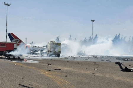 Raids israéliens sur l’aéroport de Sanaa : M. al-Mashat promet un « été chaud » aux Israéliens :