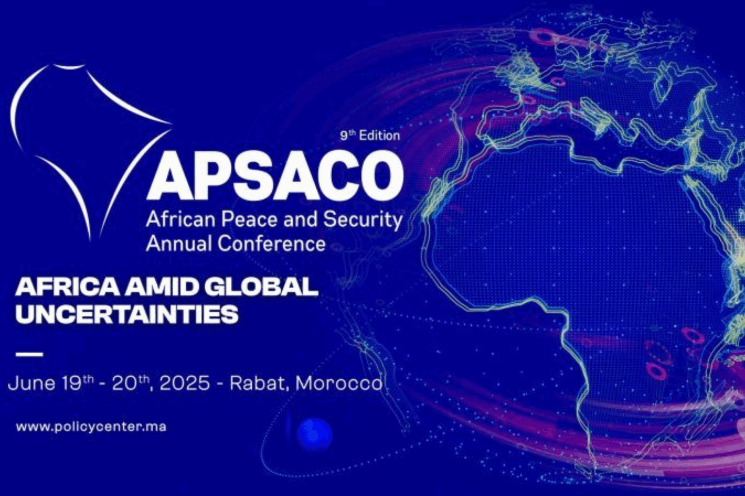 Le PCNS organise la 9ème APSACO : L’Afrique à l’épreuve des enjeux géostratégiques en mutation. Une réflexion du Sud pour le Sud