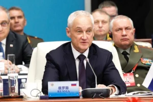 Andreï Biélooussov, ministre russe de la Défense
