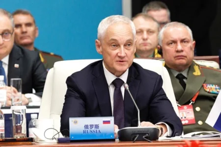Andreï Biélooussov, ministre russe de la Défense