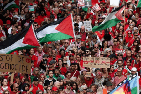 Face au laxisme envers Israël : Pression de la rue européenne sur Bruxelles pour sanctionner les génocidaires.