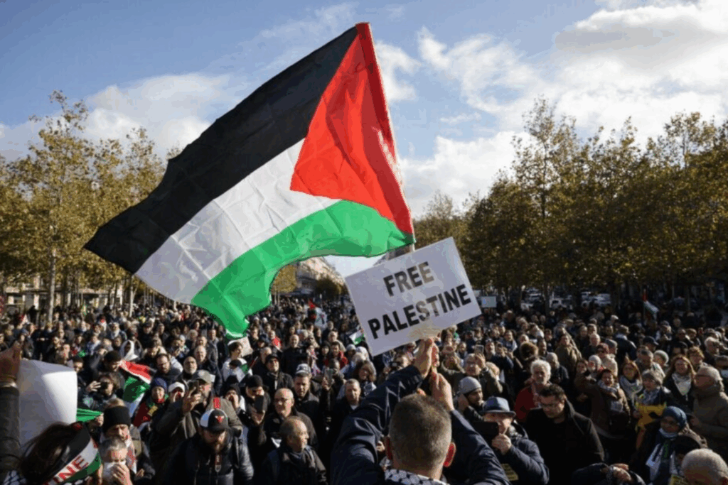 Les Français de plus en plus solidaires des Palestiniens : Manifs dans plusieurs villes à l’appel des syndicats. Les mamans s’organisent aussi...