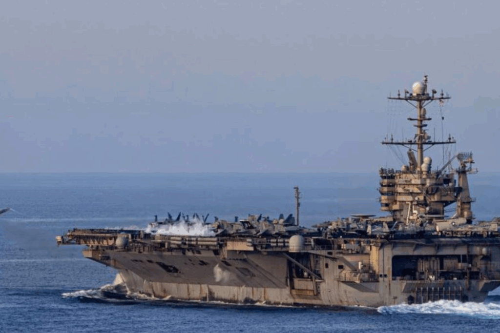 Les missiles et drones de Sanaa ont fait mal : Le voile se lève sur les dégâts subis par l’USS Harry Truman