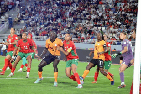 CAN 2024 : Face à la Zambie, les Marocaines forcées au match-nul (2-2)