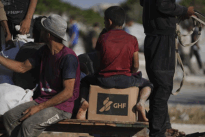 L’AP dévoile le côté sombre de la GHF : Un supplétif de Tsahal. Tuer de sang-froid du Gazaoui...