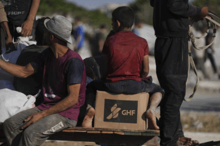 L’AP dévoile le côté sombre de la GHF : Un supplétif de Tsahal. Tuer de sang-froid du Gazaoui...