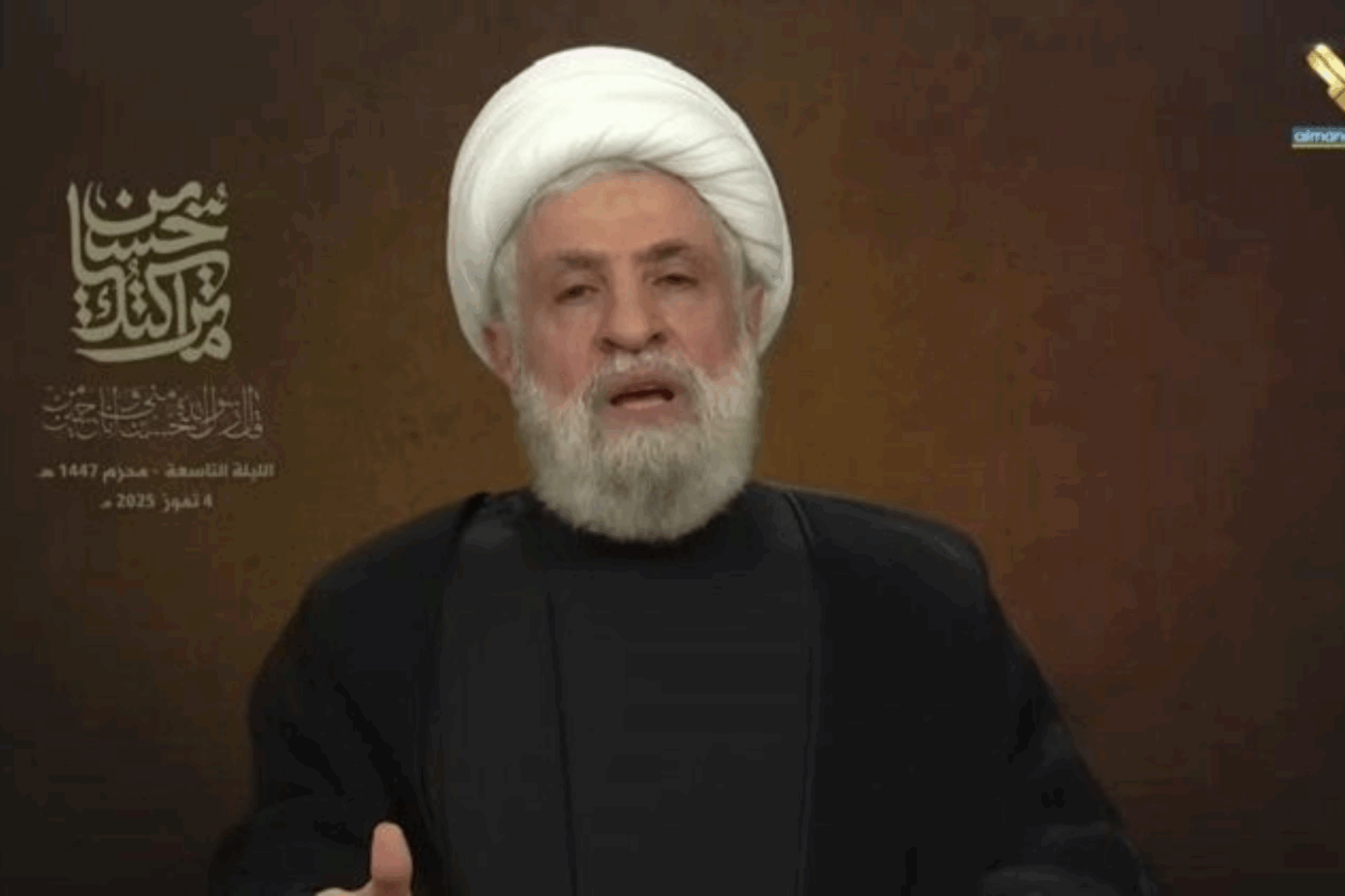 Alors que les agressions sionistes se poursuivent : Le leader du Hezbollah dit non à toute reddition et appelle les Libanais à exiger le départ des colons israéliens