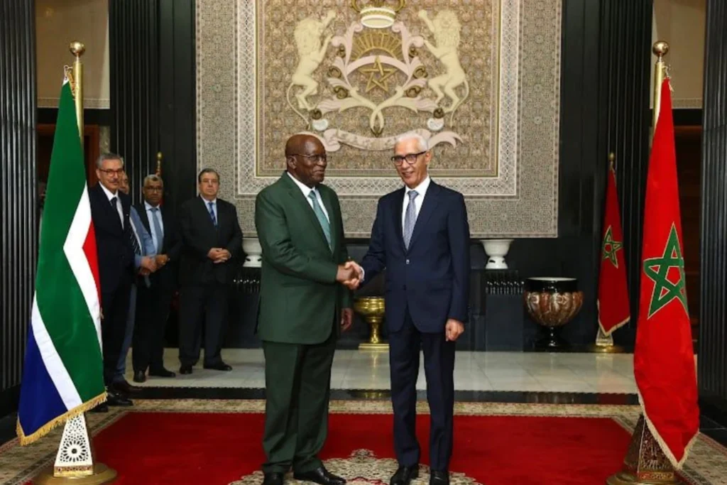 J. Zuma poursuit sa visite au Maroc : Il a rencontré les présidents des deux chambres du parlement
