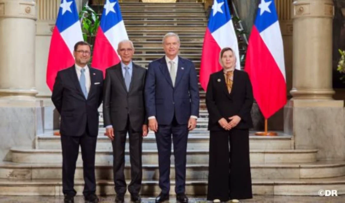 Investiture du nouveau président au Chili : R. Talbi El Alami représente le Souverain