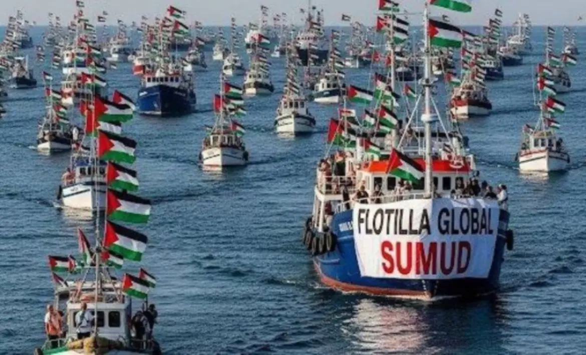 Guerre génocidaire israélienne : La flottille Somud sur le départ