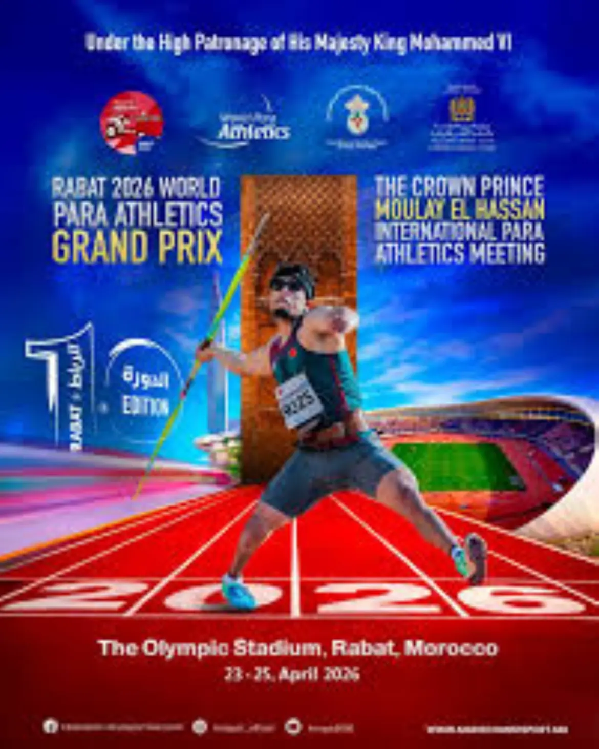 Para-Athlétisme : 500 sportifs à la 10è édition du Grand Prix My El Hassan