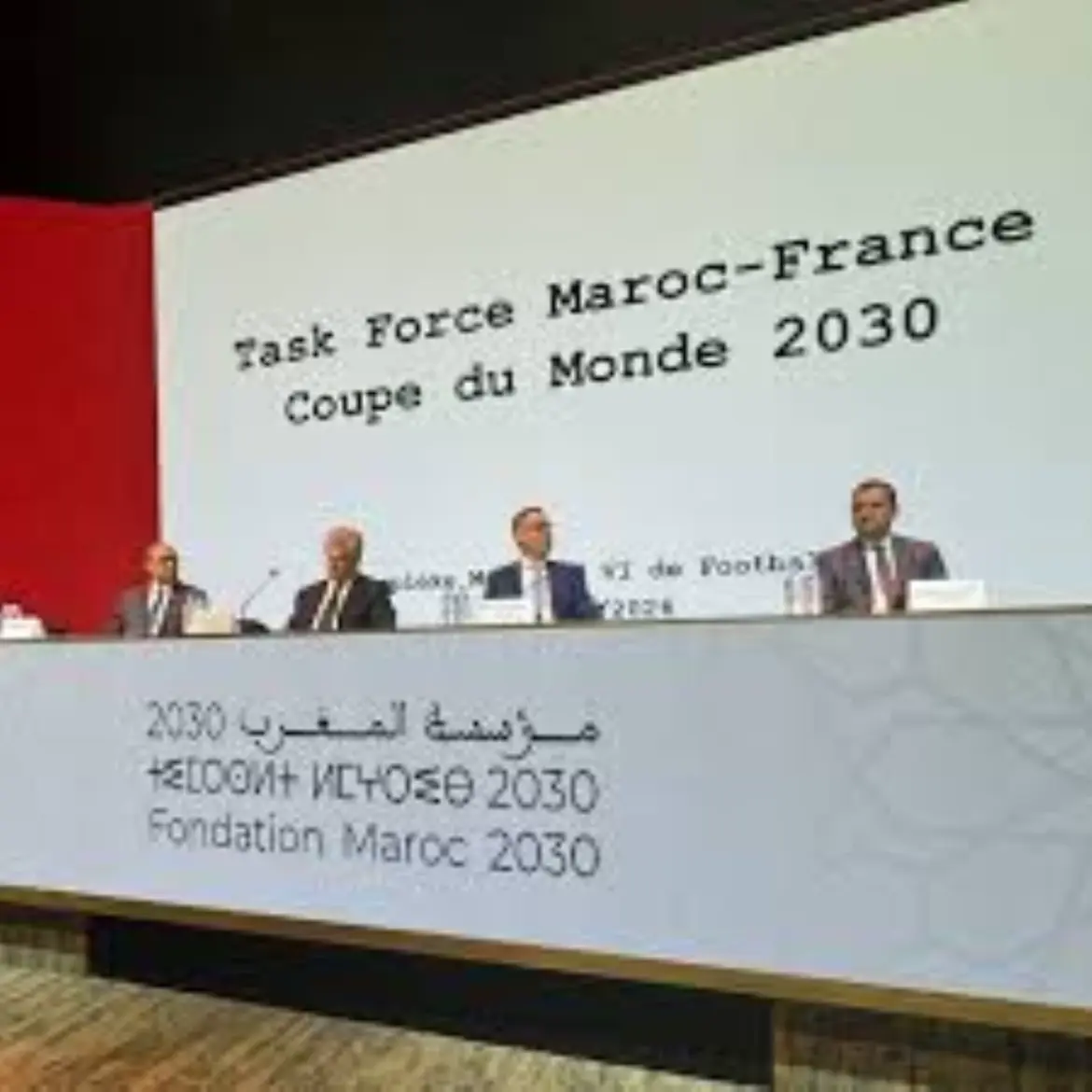 Mondial 2030 : F. Lakjaa reçoit N. Forissier en présence de la CGEM
