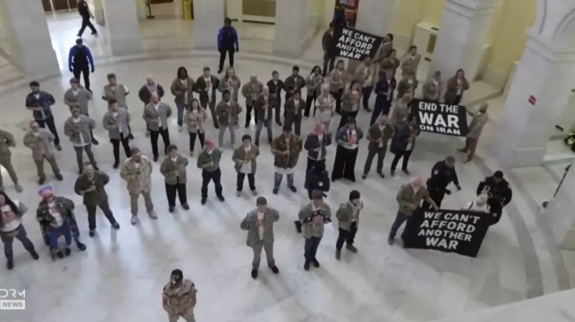 Pour avoir dit non à la guerre contre l’Iran : Des vétérans arrêtés au Congrès US