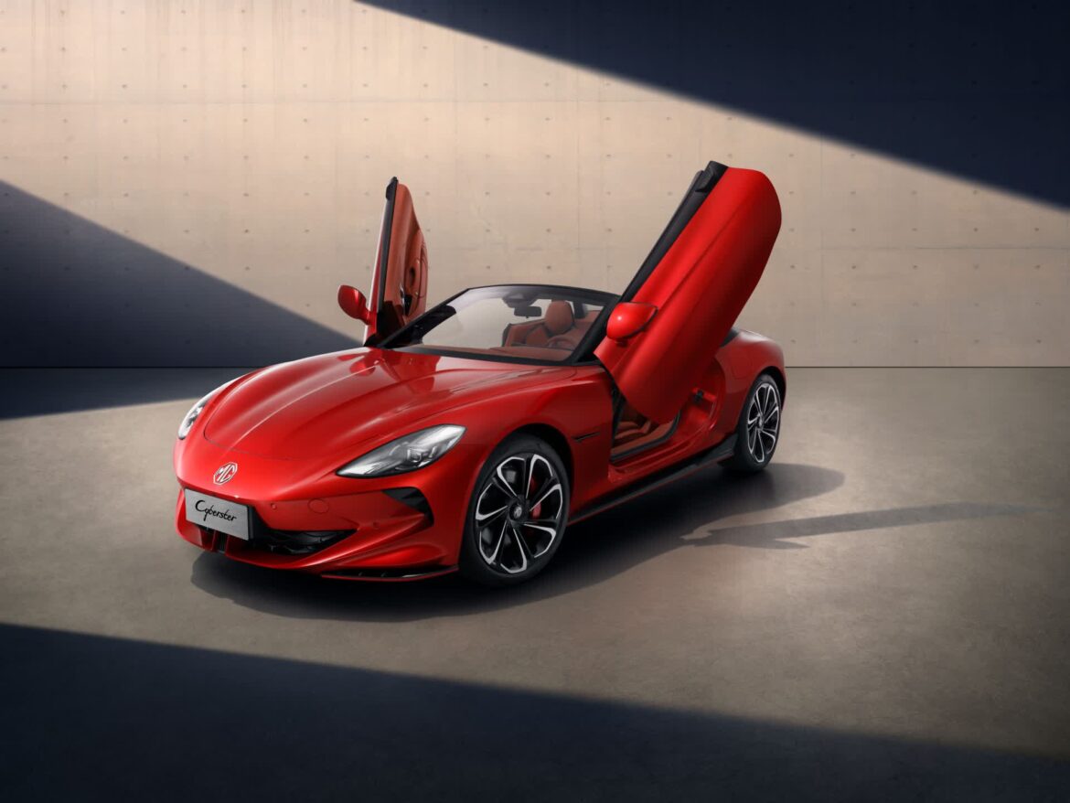 MG Motor Maroc : Un centenaire électrisant avec le MG Cyberster