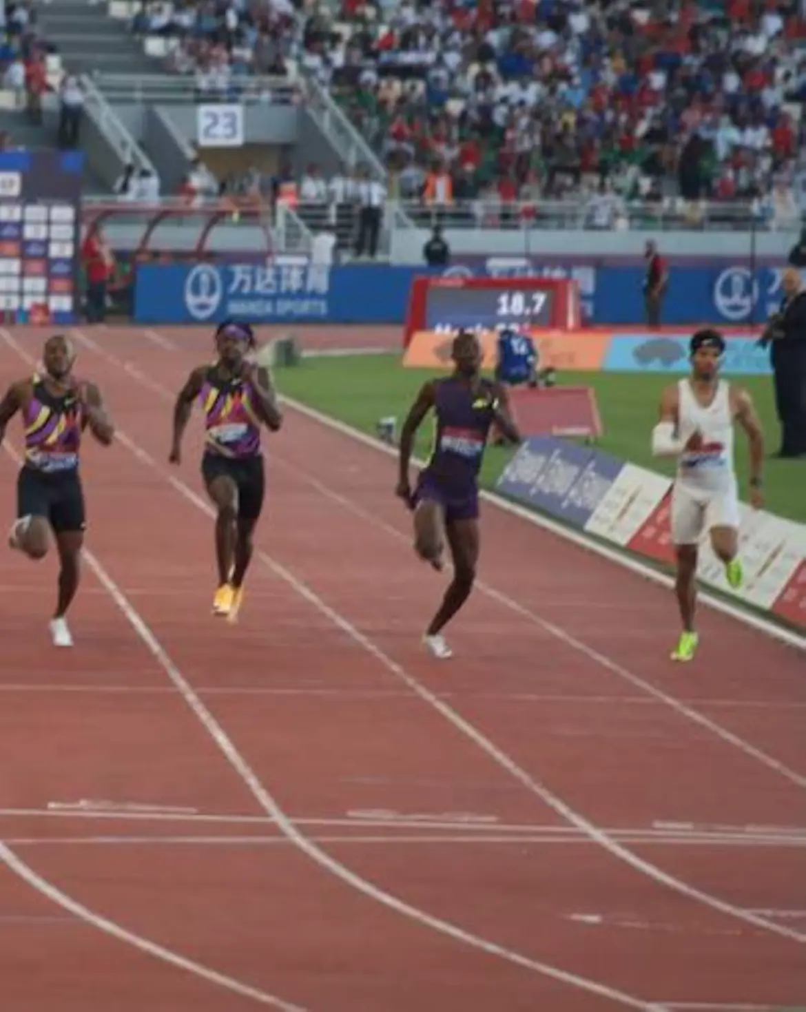 Athlétisme : Y. Hssine bat son record du 200 m