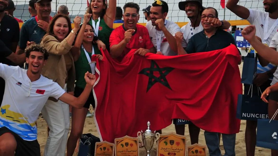 Beach-volley : Le Maroc domine le Championnat arabe
