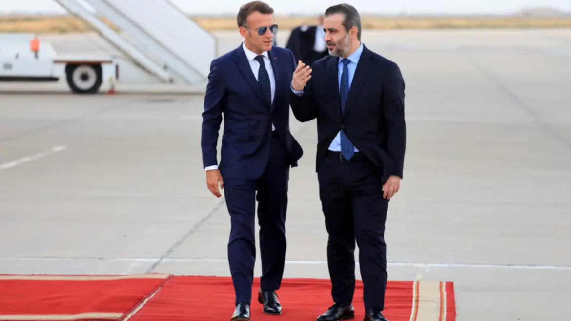 E. Macron à Damas : La France appuie la transition en Syrie