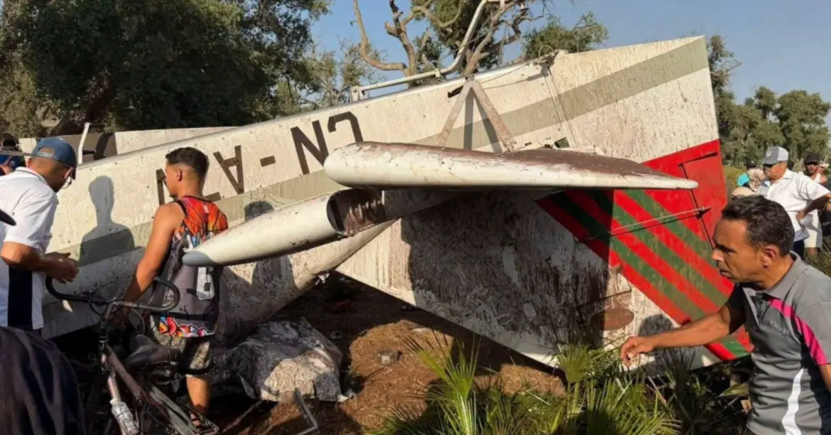 Incendie à Maamora : Crash mortel d’un avion de la Gendarmerie royale