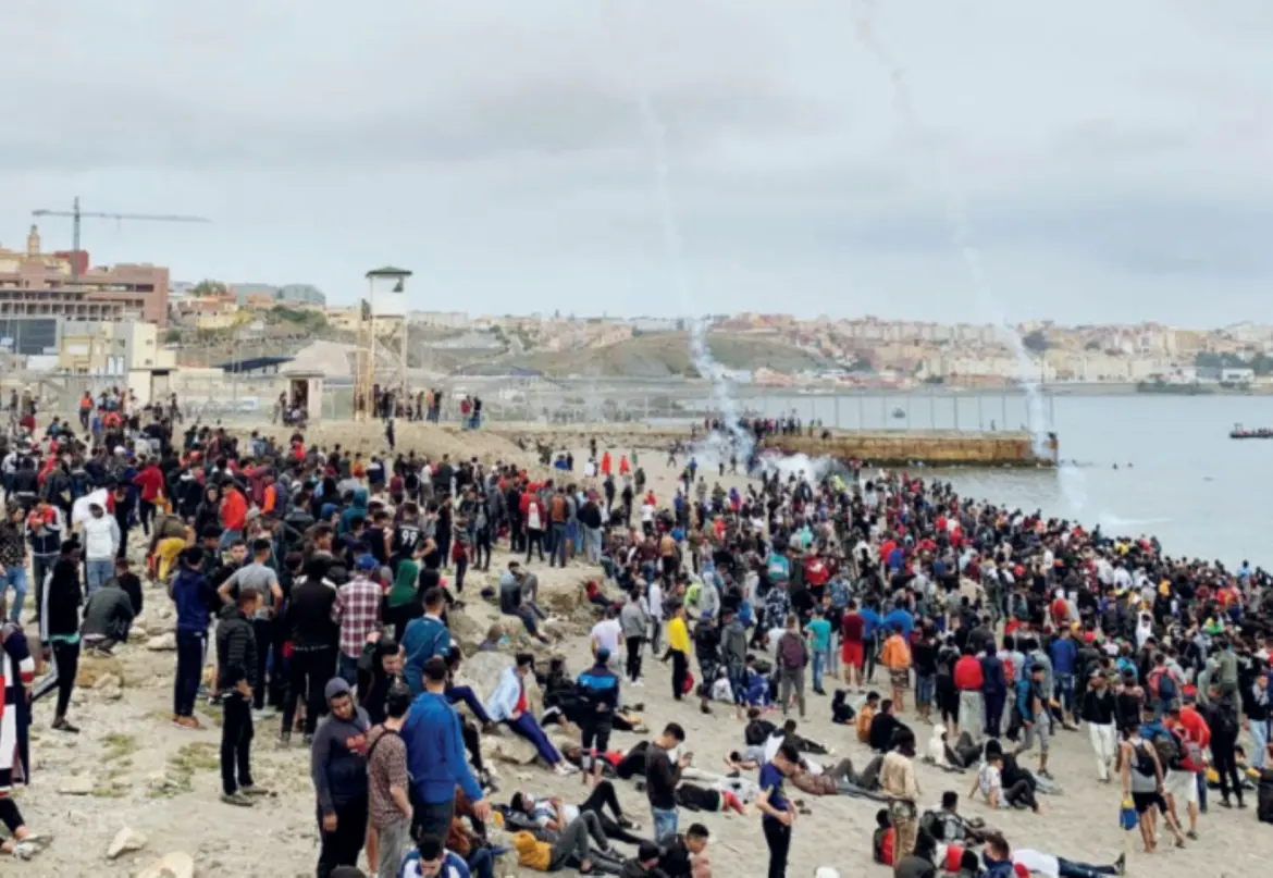 Exode massif des migrants à Sebta : L’appui de Madrid sollicité…