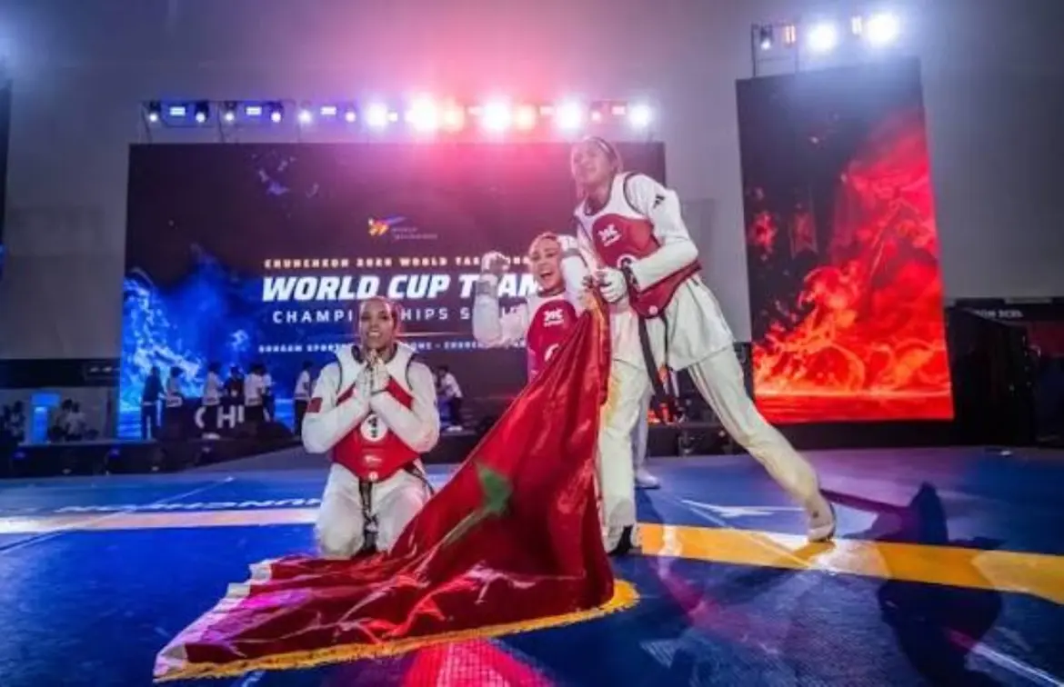 Taekwondo : Un titre mondial pour les Marocaines arraché à Chuncheon