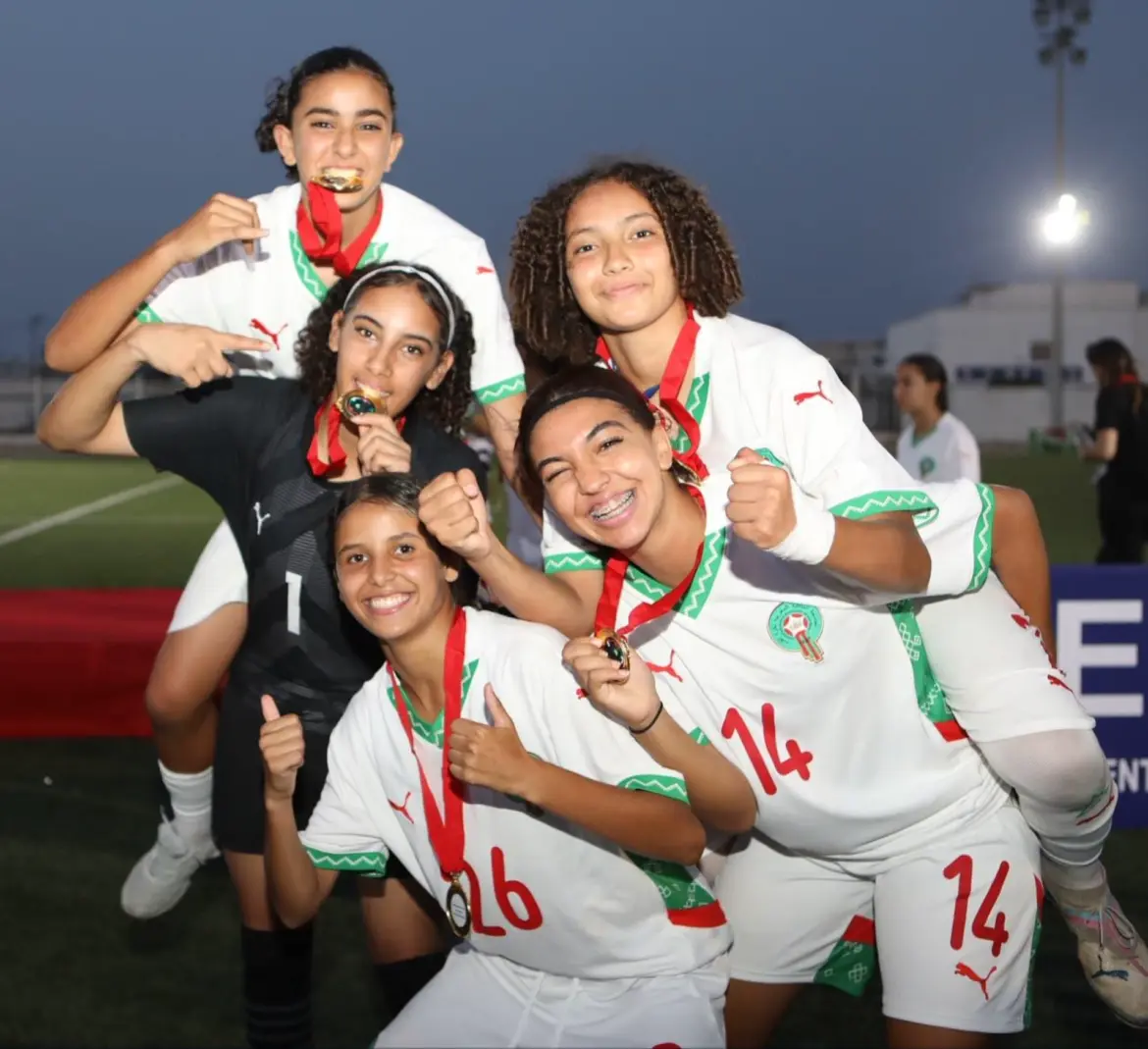 Football féminin (U17) : Les Marocaines dominent le tournoi de l’UNAF en Tunisie