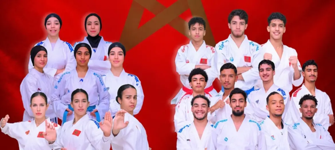 Championnat d’Afrique de Karaté : Le Maroc rafle 26 médailles