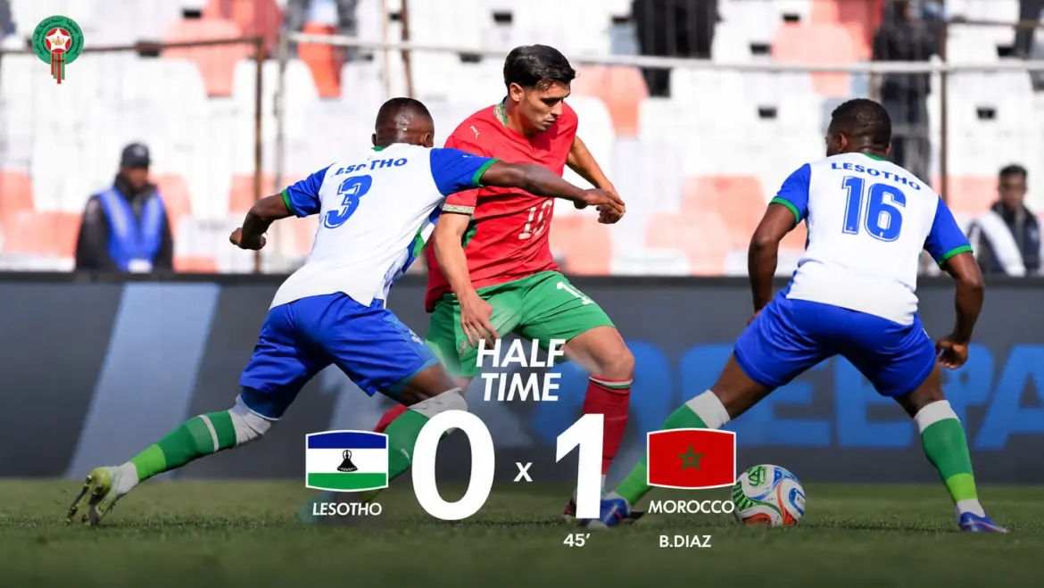 CAN 2027 : Après le Gabon, le Maroc renverse le Lesotho