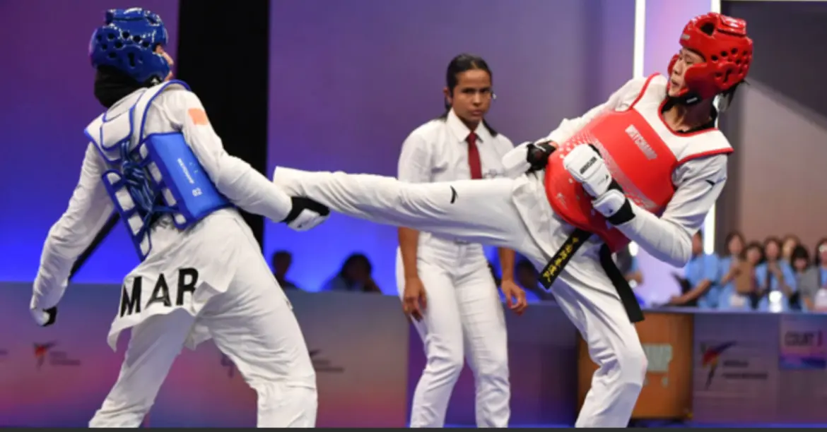 Taekwondo : F. Touzani décroche l’or en Chine