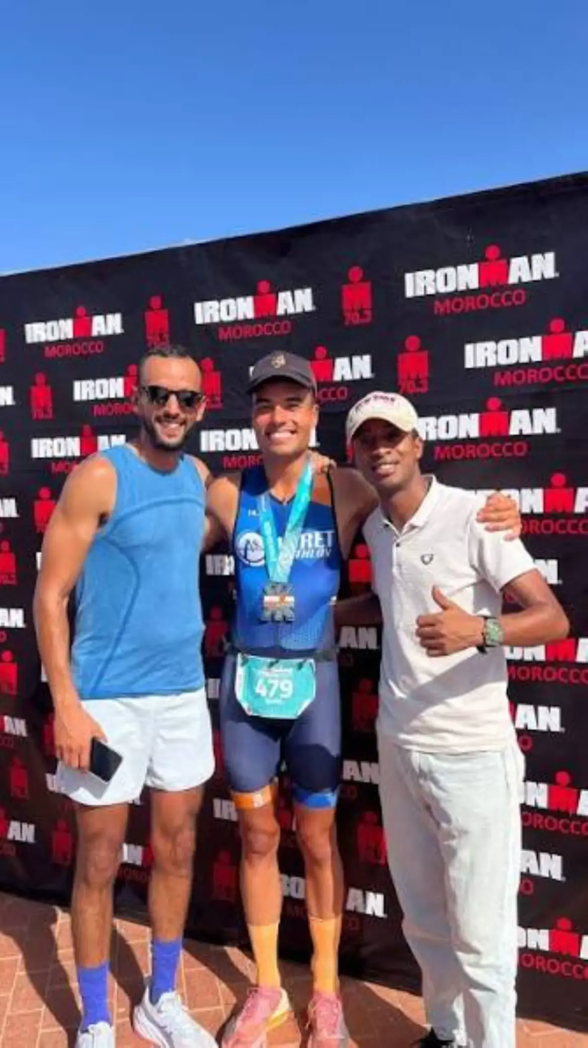Athlétisme : A. Haddaj se distingue lors de l’IRONMAN d’Agadir