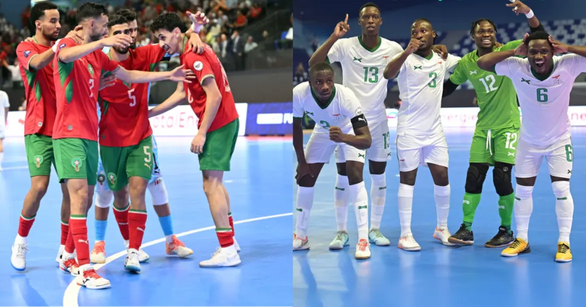 CAN Futsal : Les Marocains ne laissent aucune chance aux Zambiens