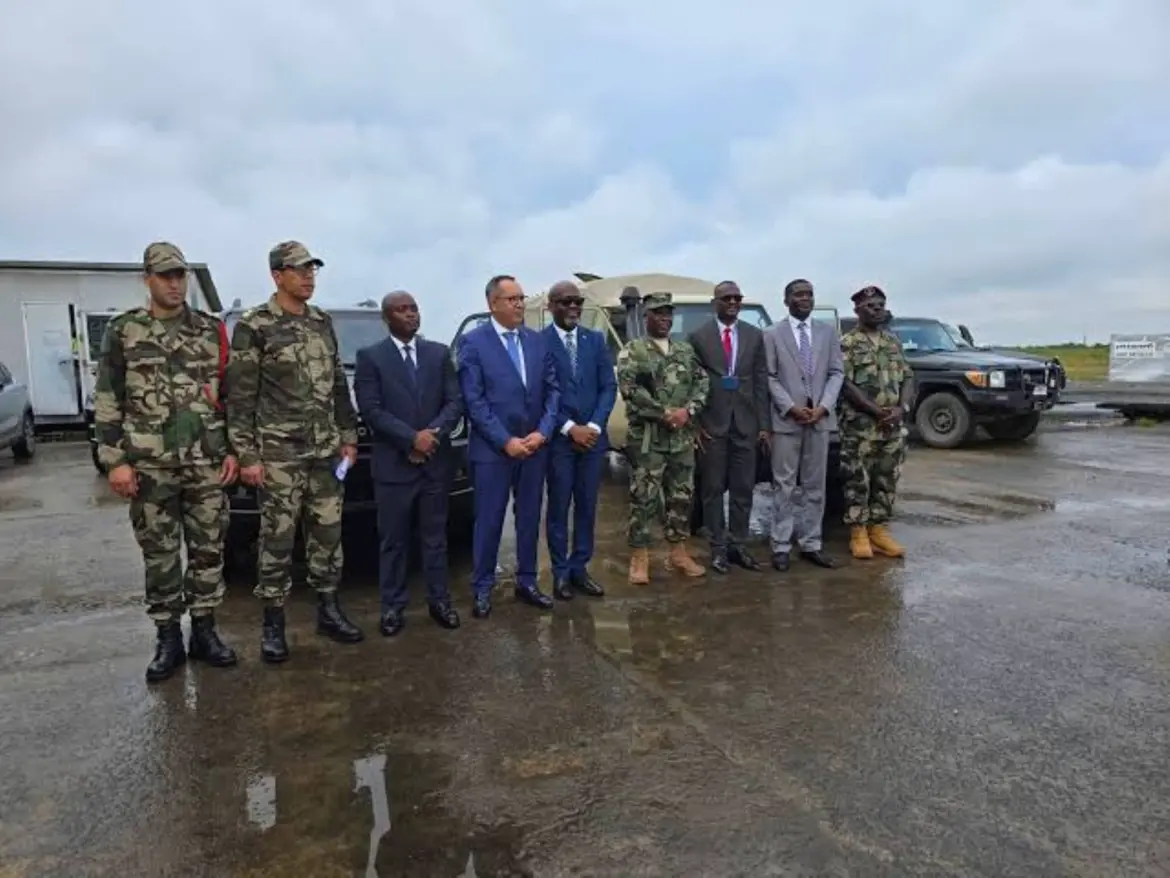 Coopération militaire : Rabat livre du matériel militaire à Monrovia