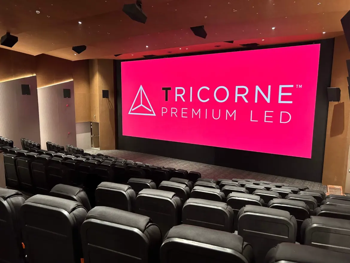 CINÉMA : MEGARAMA et GDC redéfinissent l'immersion cinématographique avec l'écran LED Tricorne